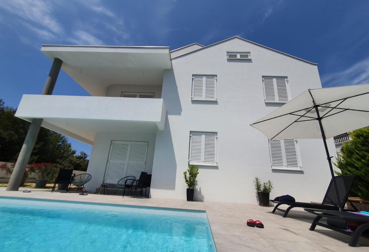Haus Dalmatia With Heated Pool Apartment Bibinje Luaran gambar