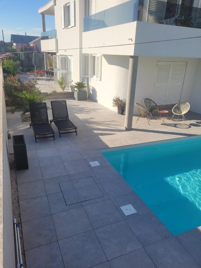 Haus Dalmatia With Heated Pool Apartment Bibinje Luaran gambar