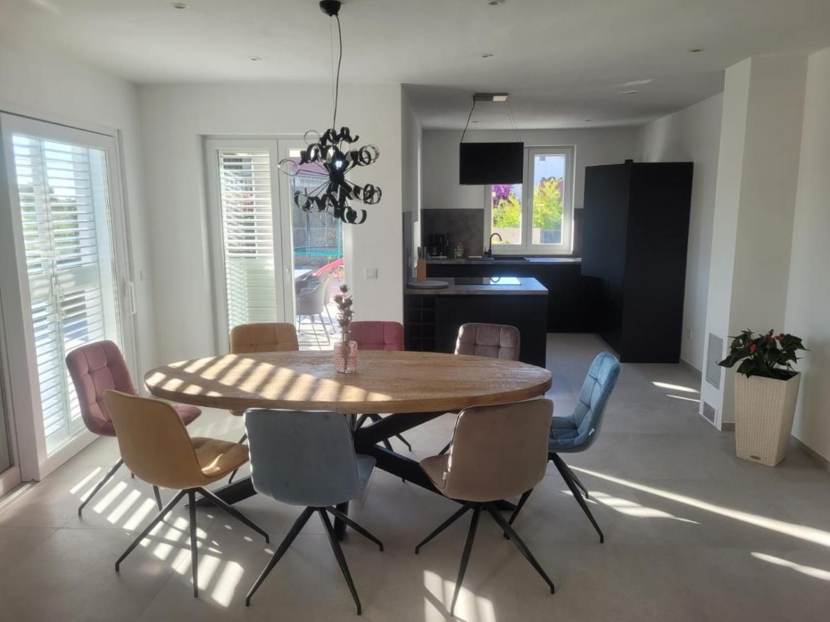 Haus Dalmatia With Heated Pool Apartment Bibinje Luaran gambar