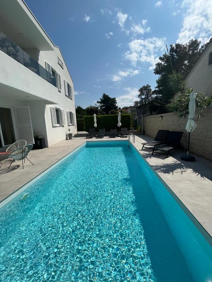 Haus Dalmatia With Heated Pool Apartment Bibinje Luaran gambar